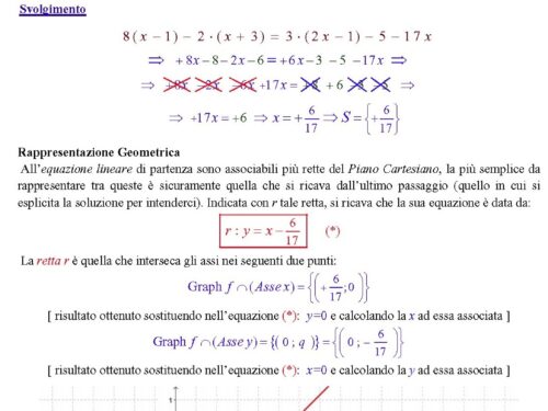 Equazioni Alg. di I Grado Intere (Ex. 457.074)
