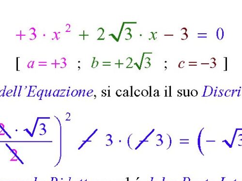 Equazioni di Secondo Grado Intere con Delta Positivo (Ex. 693.057) – Parte II