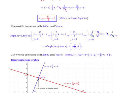 Sistemi Lineari Risolti con il Metodo di Cramer  (116)